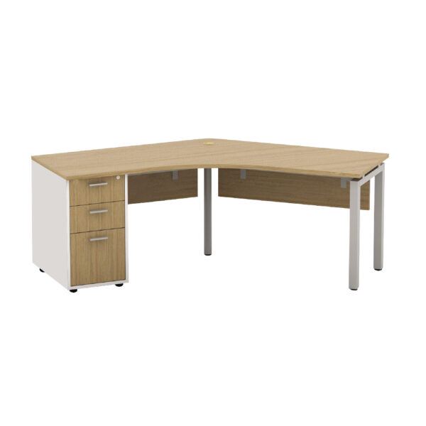 unakite desk v-shape