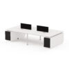 I leg with screen & base cabinet