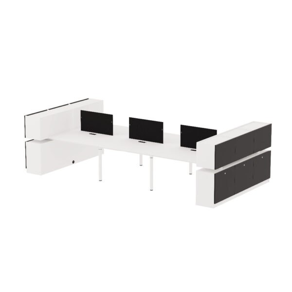I leg with screen upper & lower cabinet